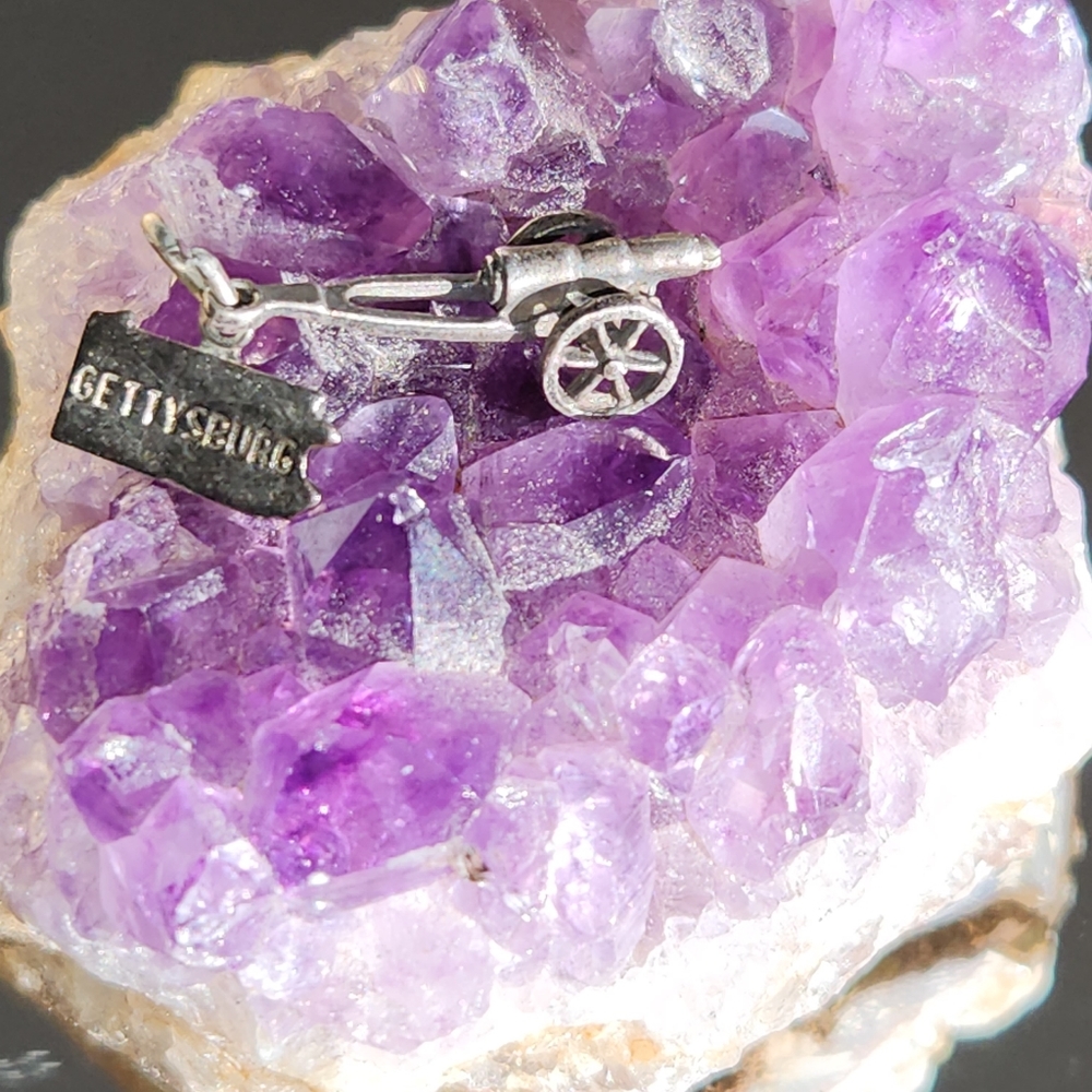 Women's 925 Gettysburg Cannon Charm good for a Bracelet or a Necklace.
